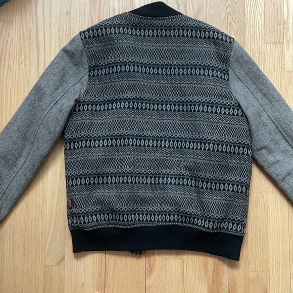 BellField English wool short men’s jacket bomber - Picture 6 of 9